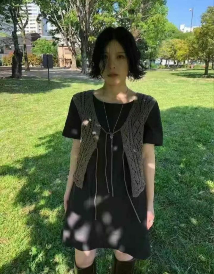 BOBBIE DOLL直郵韓國代購㊣女裝新款休閑25春夏時尚人氣馬甲BOBBIE DOLL馬甲