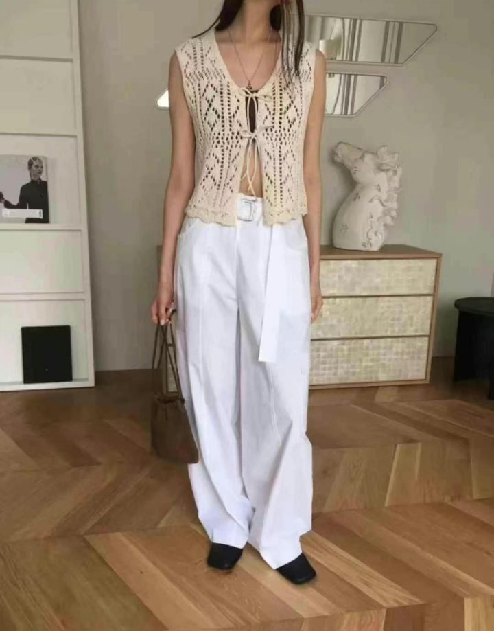 BOBBIE DOLL直郵韓國代購㊣女裝新款休閑25春夏時尚人氣馬甲BOBBIE DOLL馬甲