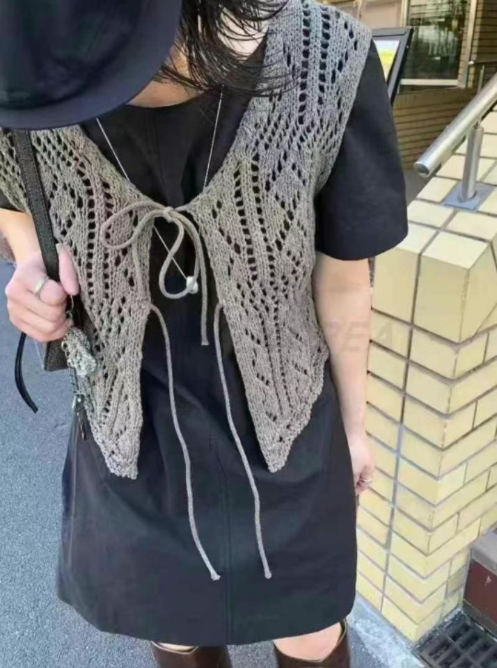 BOBBIE DOLL直郵韓國代購㊣女裝新款休閑25春夏時尚人氣馬甲BOBBIE DOLL馬甲