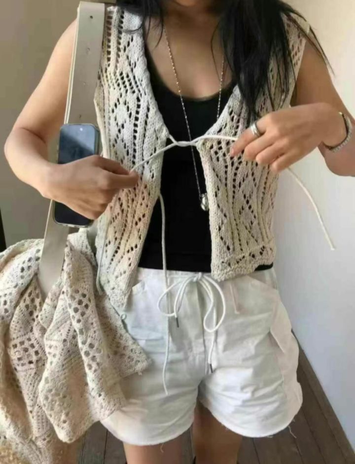 BOBBIE DOLL直郵韓國代購㊣女裝新款休閑25春夏時尚人氣馬甲BOBBIE DOLL馬甲
