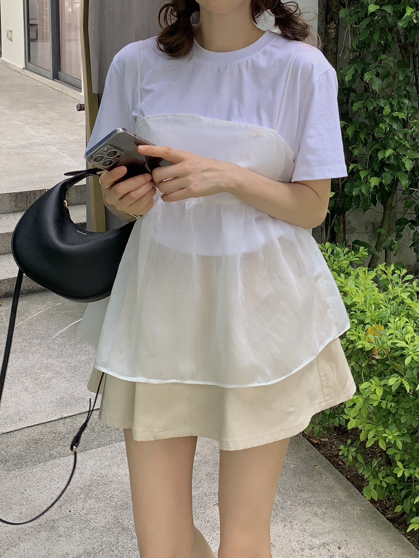 FORMSTUDIO韓國㊣直郵東大門代購女裝新款人氣吊帶背心透明FORMSTUDIO吊帶/背心