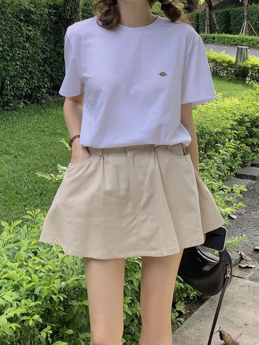 FORMSTUDIO直郵韓國代購㊣女裝新款休閑熱賣時尚25春夏短褲FORMSTUDIO短褲圖色2