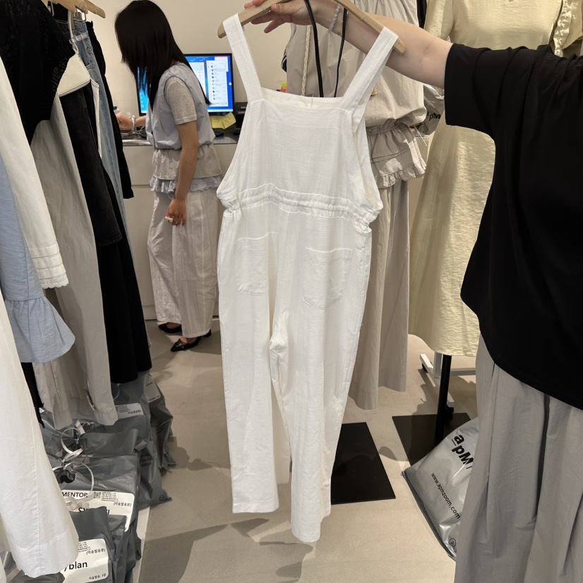 MENTOR韓國直郵㊣女裝新品熱賣時尚休閑人氣25春夏推薦連體褲MENTOR連體褲