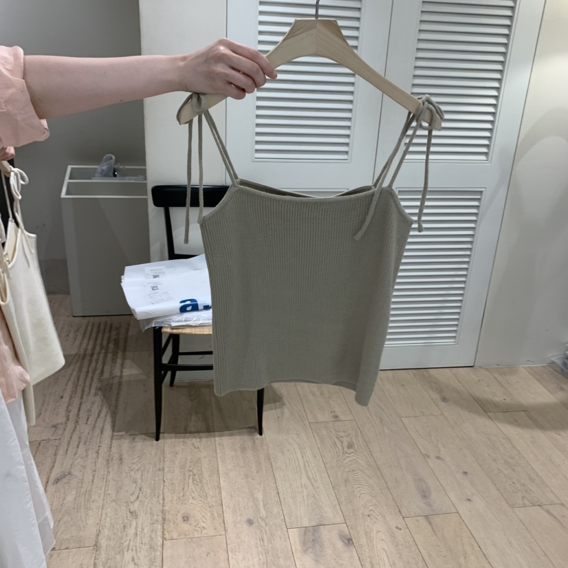 MONIQUE韓國㊣直郵東大門代購女裝新款推薦人氣25春夏吊帶背心MONIQUE吊帶/背心圖色2