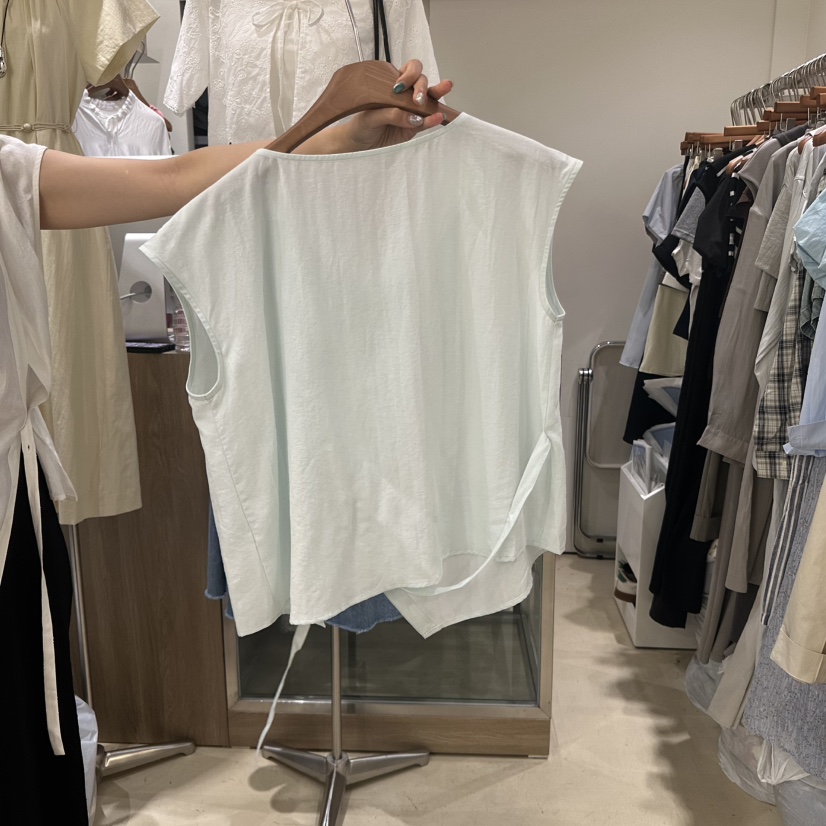 MELO直郵韓國代購㊣女裝新款25春夏推薦休閑人氣襯衫蕾絲衫MELO襯衫/蕾絲衫