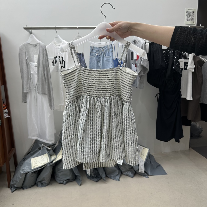 INTHEEND韓國直郵㊣女裝新款人氣時尚25春夏推薦休閑吊帶背心INTHEEND吊帶/背心