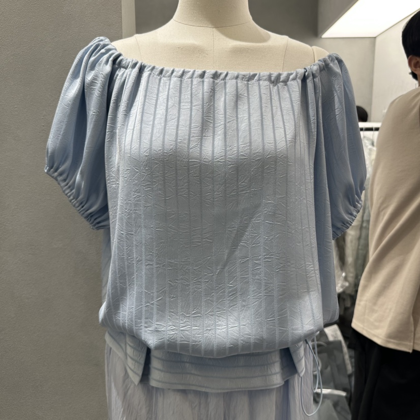 ANDE韓國㊣直郵東大門代購女裝新品推薦熱賣人氣襯衫蕾絲衫ANDE襯衫/蕾絲衫圖色1