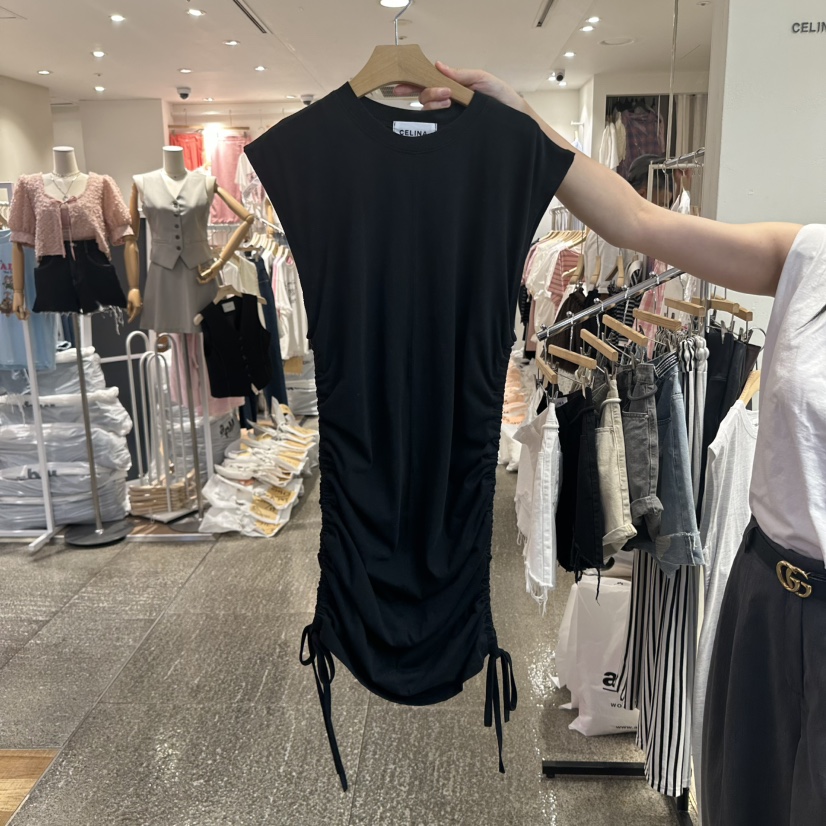 CELINA韓國直郵㊣東大門實拍女裝新品人氣25春夏休閑連衣裙CELI_NA連衣裙圖色3