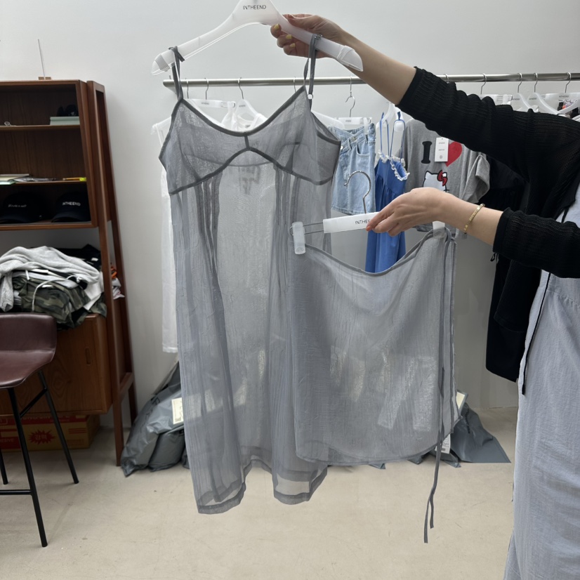 INTHEEND韓國㊣直郵東大門代購女裝新品時尚人氣25春夏套裝INTHEEND套裝圖色2