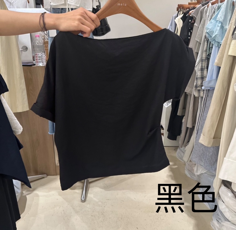 MELO韓國㊣直郵東大門代購女裝新款時尚人氣25春夏襯衫蕾絲衫MELO襯衫/蕾絲衫圖色3