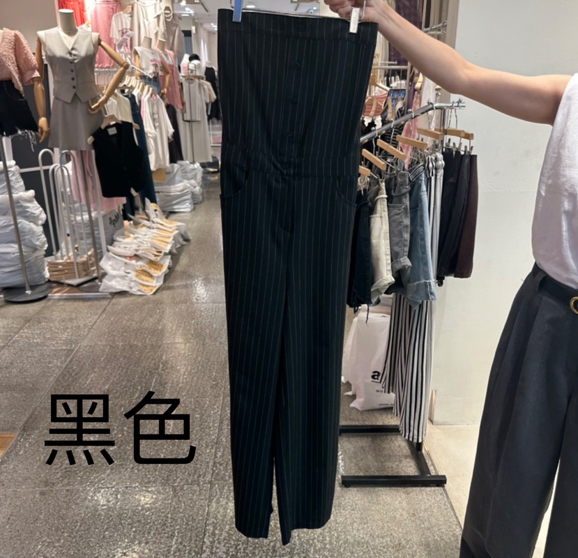 CELINA韓國直郵㊣東大門實拍女裝新品熱賣休閑推薦25春夏連體褲CELI_NA連體褲圖色2