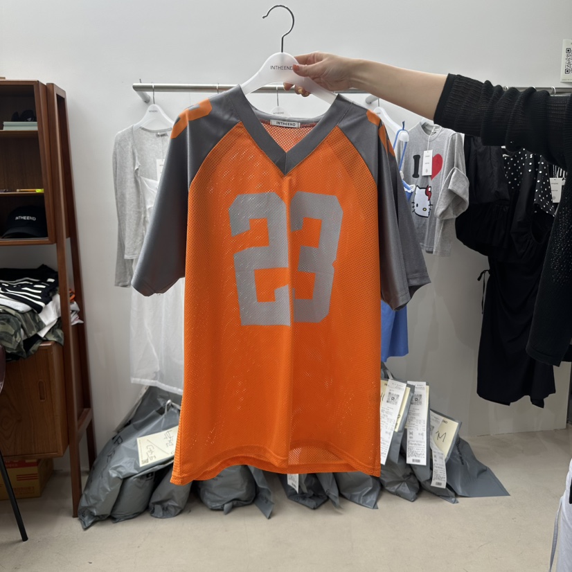 INTHEEND直郵韓國代購㊣女裝新品時尚休閑人氣熱賣推薦25春夏T恤INTHEENDT恤圖色2