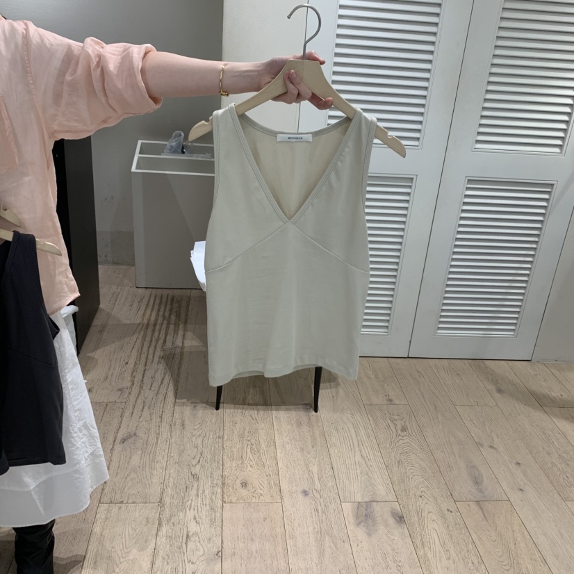 MONIQUE韓國直郵㊣女裝新品人氣熱賣休閑時尚25春夏吊帶背心MONIQUE吊帶/背心圖色2