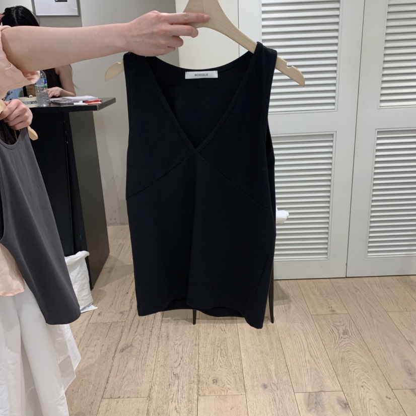 MONIQUE韓國直郵㊣女裝新品人氣熱賣休閑時尚25春夏吊帶背心MONIQUE吊帶/背心圖色4