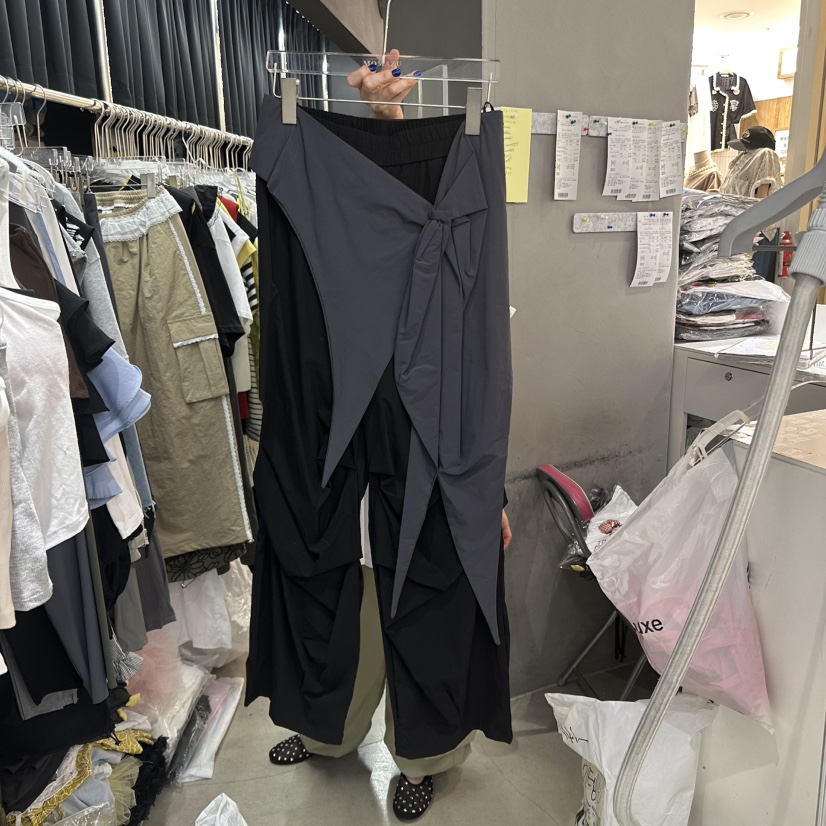 MOMAZU韓國直郵㊣東大門實拍女裝新品時尚熱賣人氣休閑休閑褲MOMAZU休閑褲圖色3
