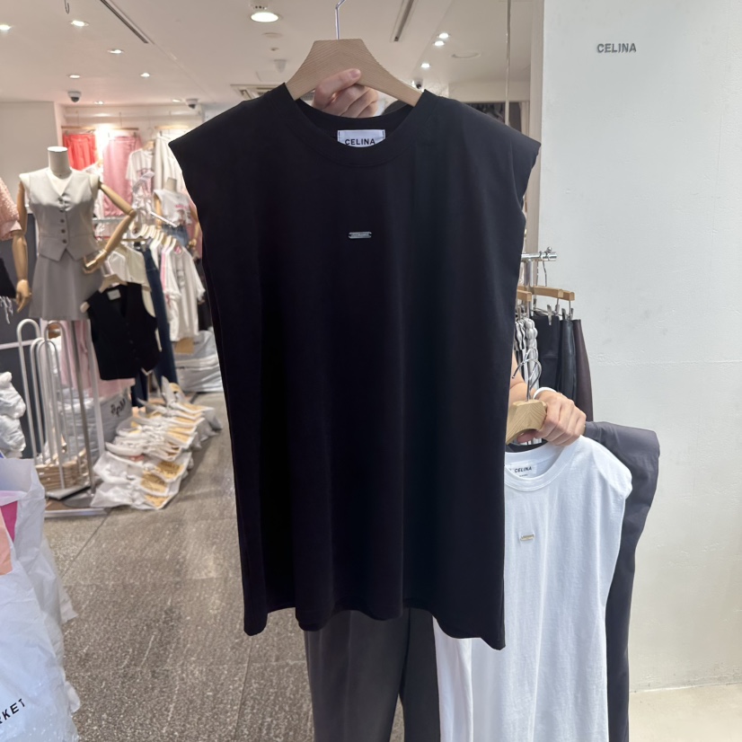 CELINA東大門實拍女裝新品真品熱賣人氣休閑推薦25春夏吊帶背心CELI_NA吊帶/背心圖色3