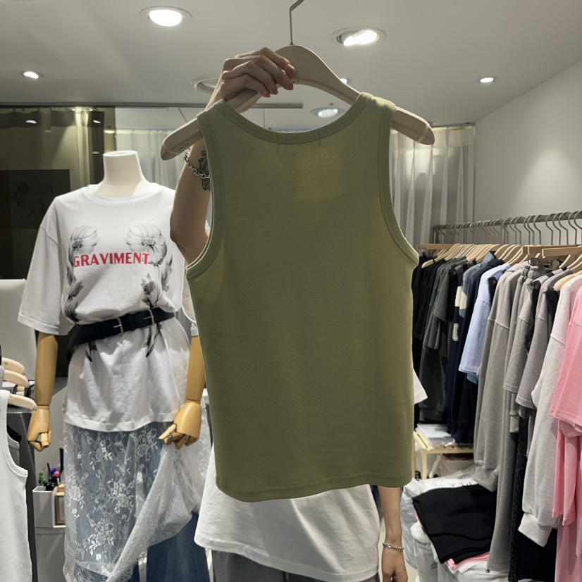 THE LOT韓國直郵女裝新品職業推薦熱賣真品時尚休閑吊帶背心THE LOT/ LOT吊帶/背心