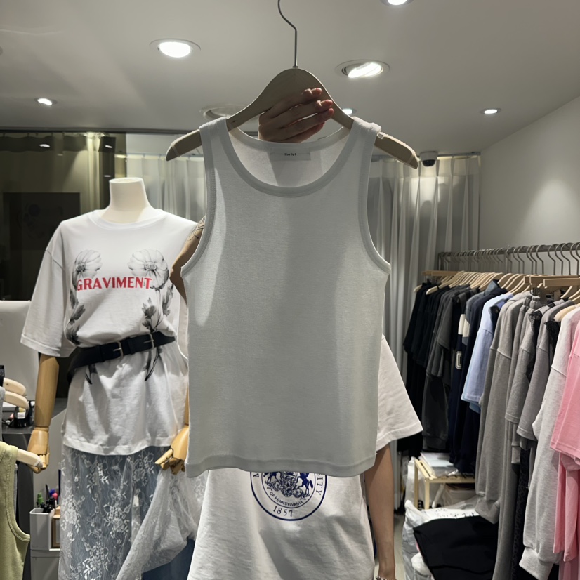 THE LOT韓國直郵女裝新品職業推薦熱賣真品時尚休閑吊帶背心THE LOT/ LOT吊帶/背心圖色2