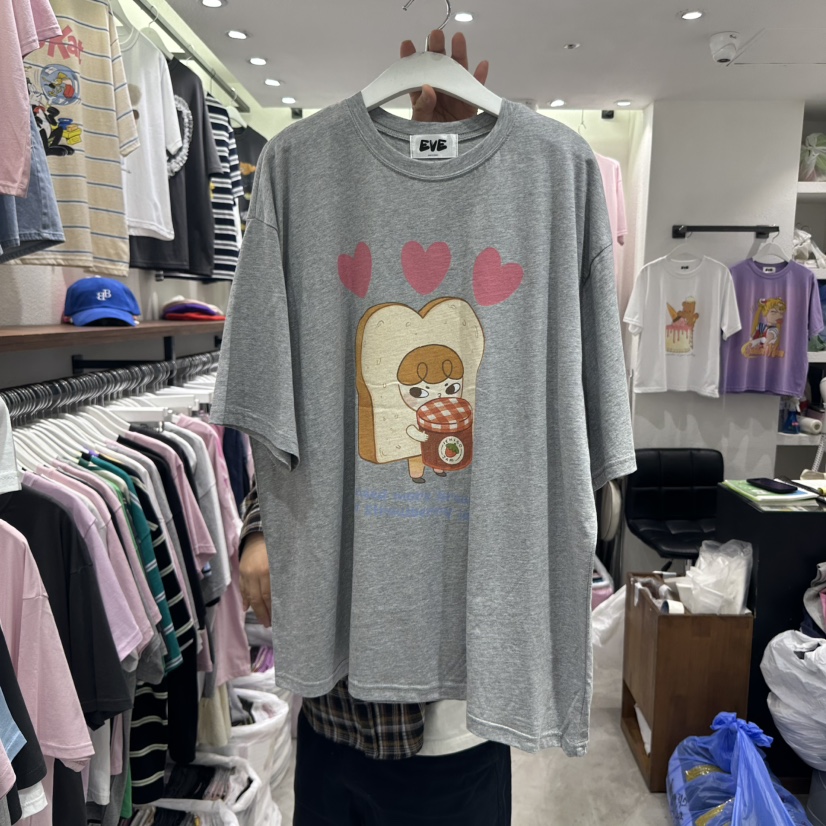 EVE東大門代購女士新品真品熱賣推薦休閑時尚人氣職業25春夏T恤EVET恤圖色3