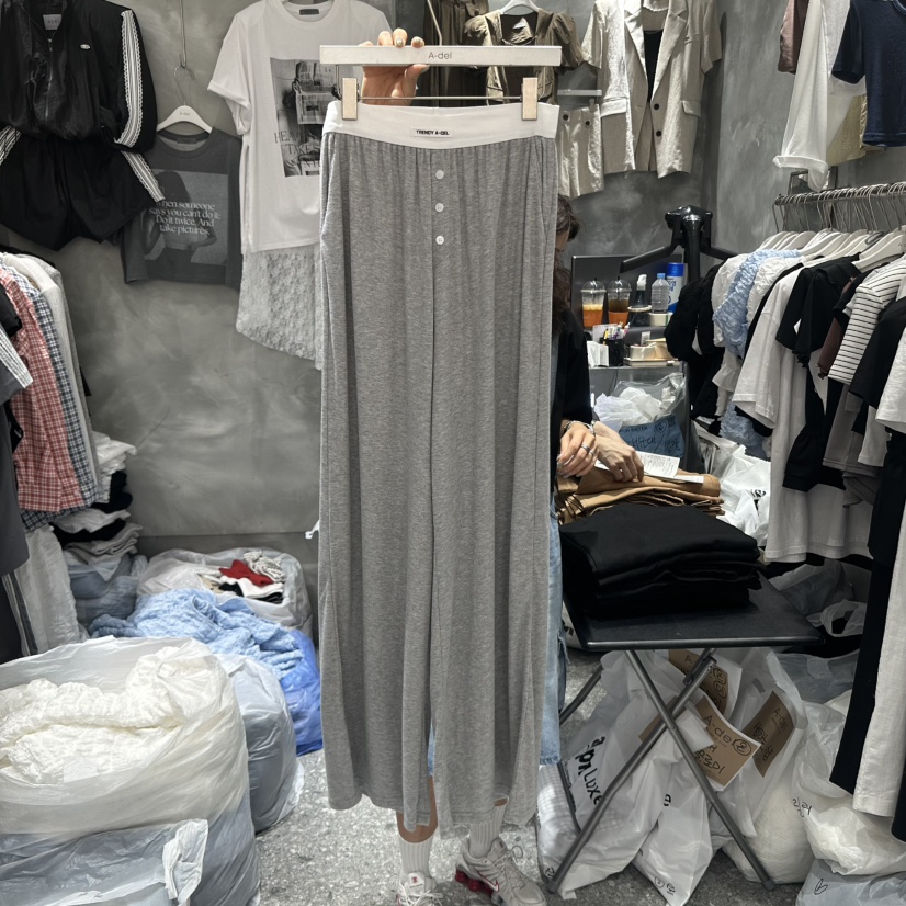 A-DEL韓國直郵女裝新款時尚推薦人氣真品休閑熱賣職業休閑褲A-DEL休閑褲