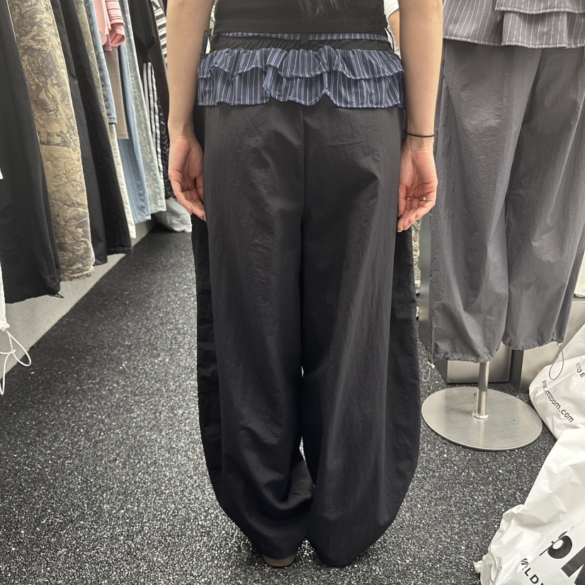 NUEUN韓國代購女裝新款休閑時尚推薦熱賣職業25春夏人氣休閑褲NUEUN/SEEOT休閑褲