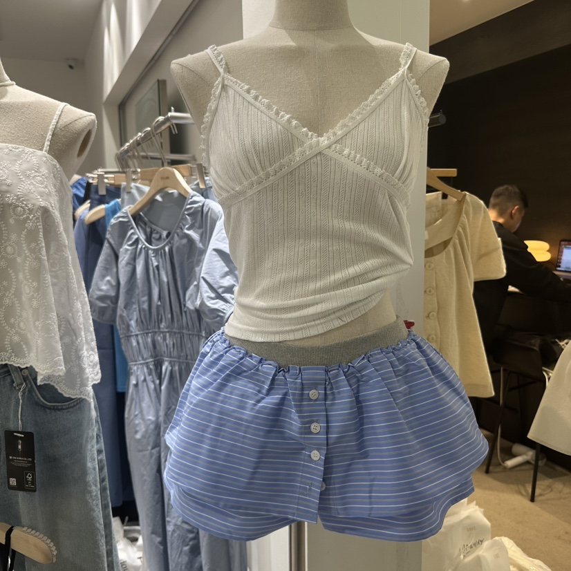 DOUZE韓國直郵女裝新款真品休閑職業推薦時尚25春夏熱賣裙褲DOUZE裙褲