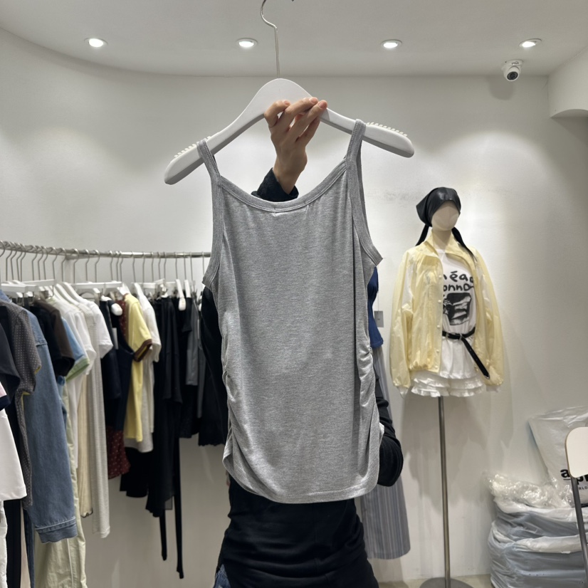 INNI東大門代購女士新品休閑時尚職業熱賣人氣真品吊帶背心inni吊帶/背心