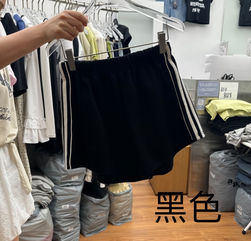 GABIZON韓國直郵女裝新款25春夏推薦熱賣休閑職業人氣時尚短褲GABIZON短褲圖色4