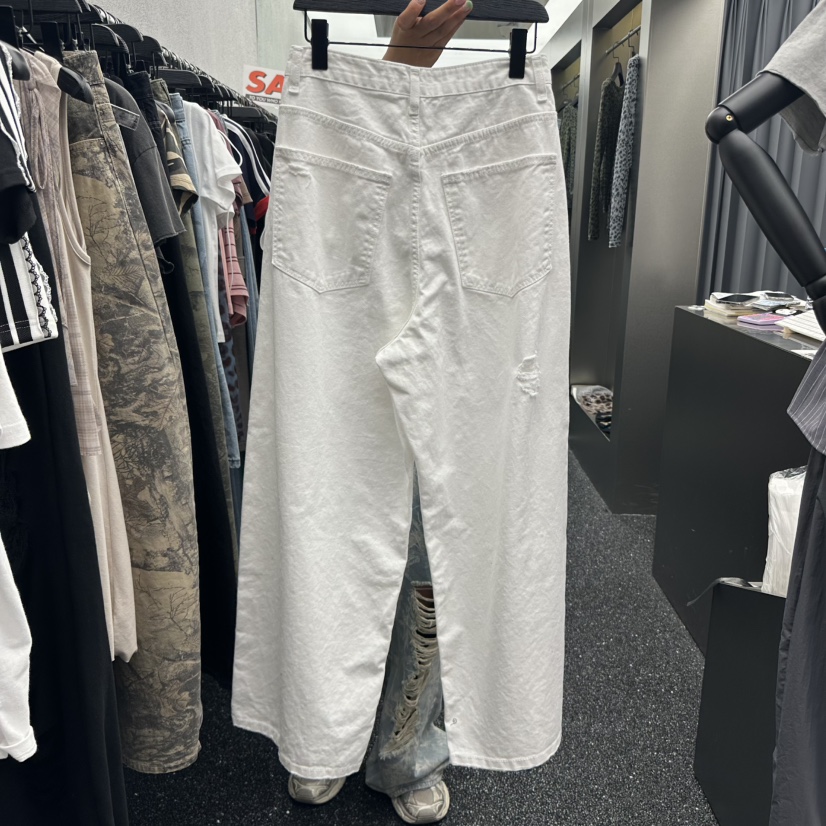 NUEUN韓國代購女士新品人氣真品25春夏推薦休閑職業時尚休閑褲NUEUN/SEEOT休閑褲