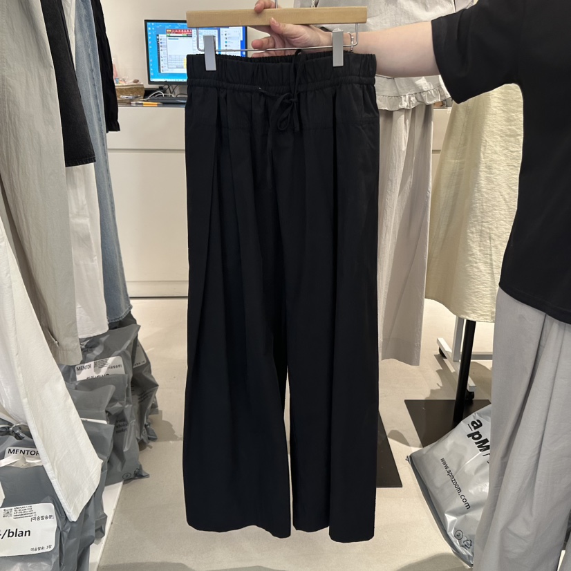 MENTOR東大門實拍女裝新款熱賣推薦職業休閑真品25春夏休閑褲MENTOR休閑褲圖色2