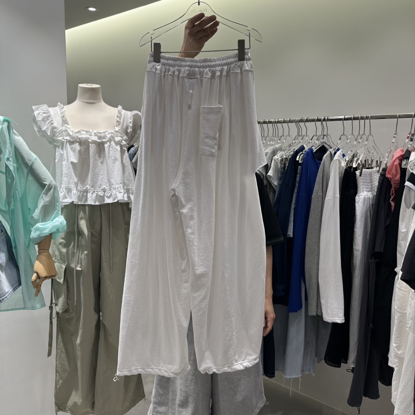 BAIE.38韓國直郵女裝新品人氣真品熱賣25春夏休閑褲不含腰帶BAIE.38休閑褲