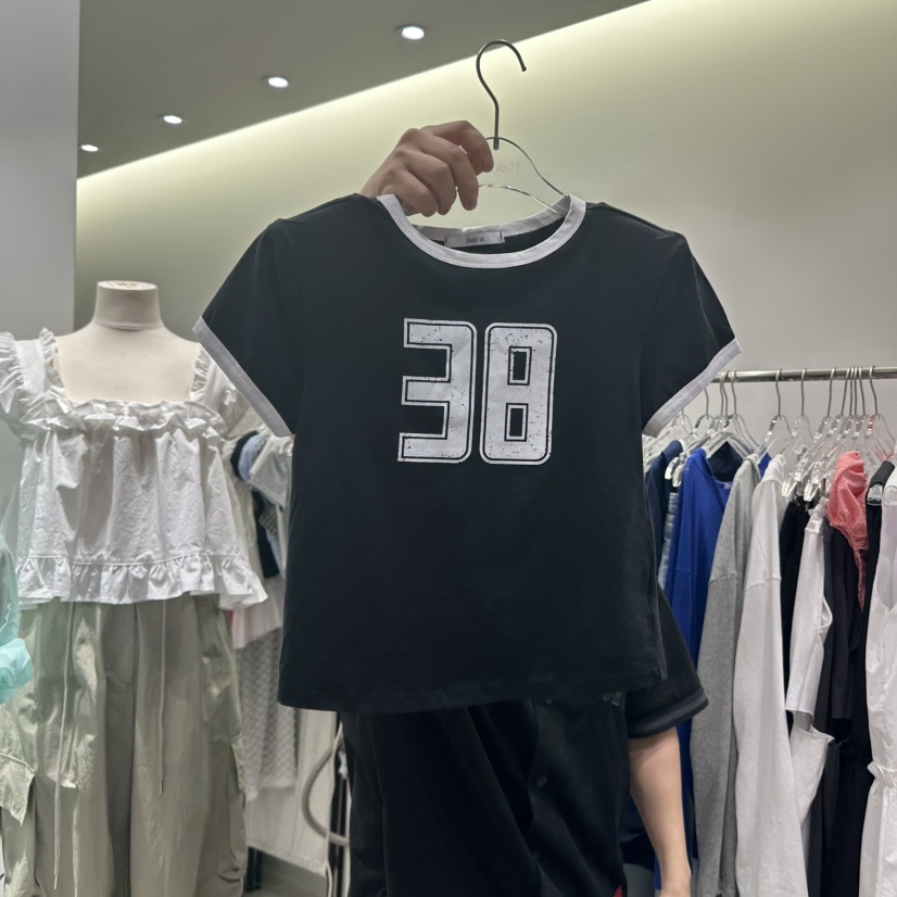 BAIE.38東大門實拍女裝新款熱賣職業25春夏推薦休閑人氣T恤BAIE.38T恤圖色3