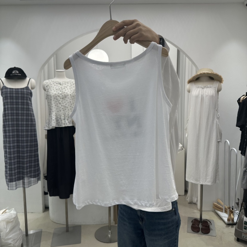 GOLDEN MARKET東大門實拍女士新款熱賣推薦25春夏吊帶背心GOLDEN MARKET吊帶/背心