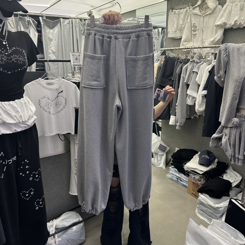 EXIT東大門直郵女裝新品真品推薦25春夏職業時尚人氣休閑褲EXIT休閑褲