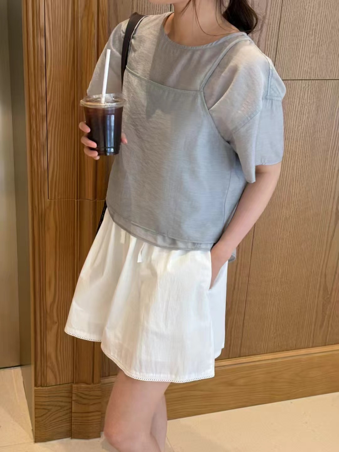 AMYGRACE東大門代購女裝新款職業25春夏熱賣真品休閑推薦套裝AMYGRACE套裝
