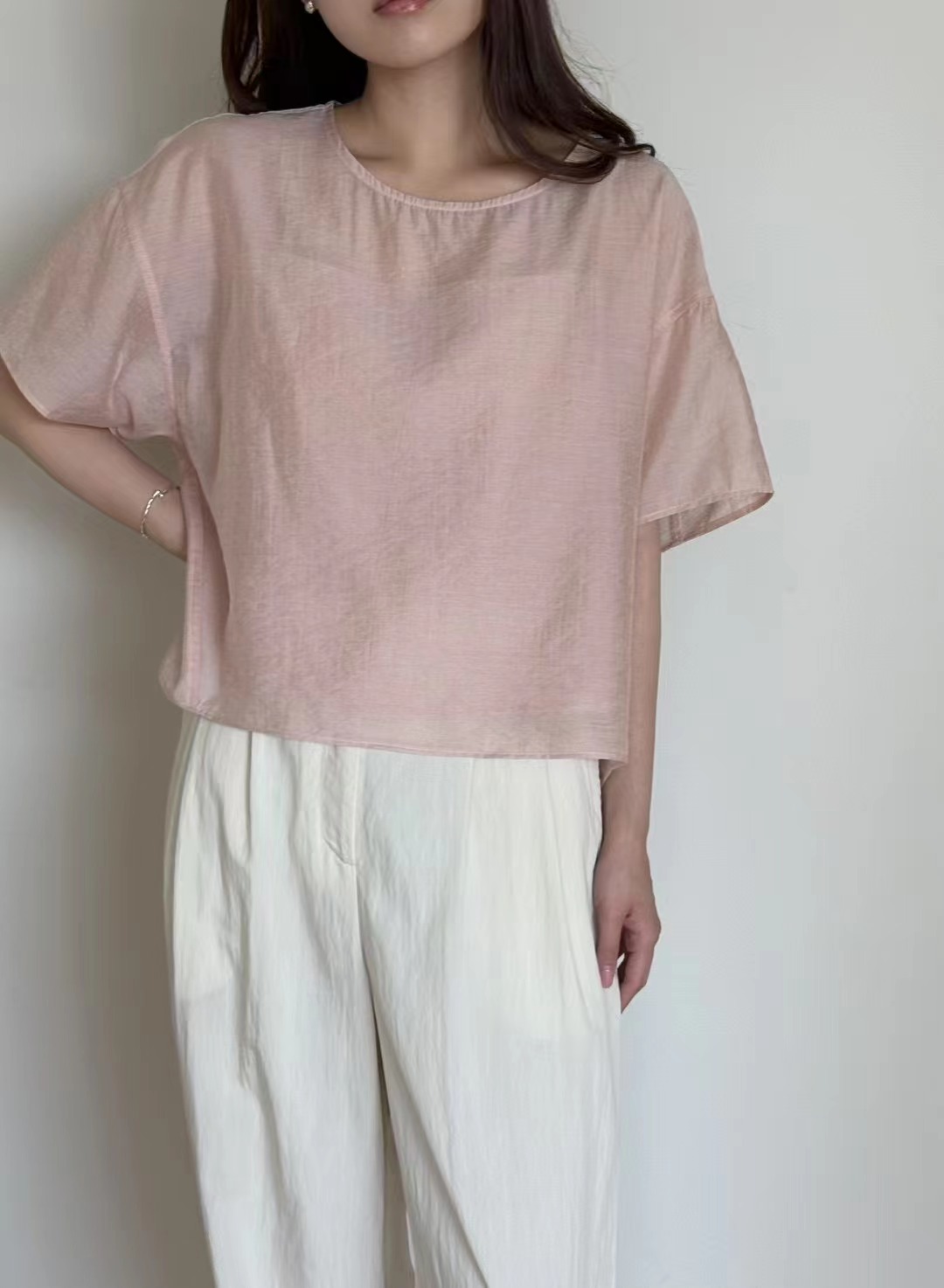 AMYGRACE東大門代購女裝新款職業25春夏熱賣真品休閑推薦套裝AMYGRACE套裝圖色3
