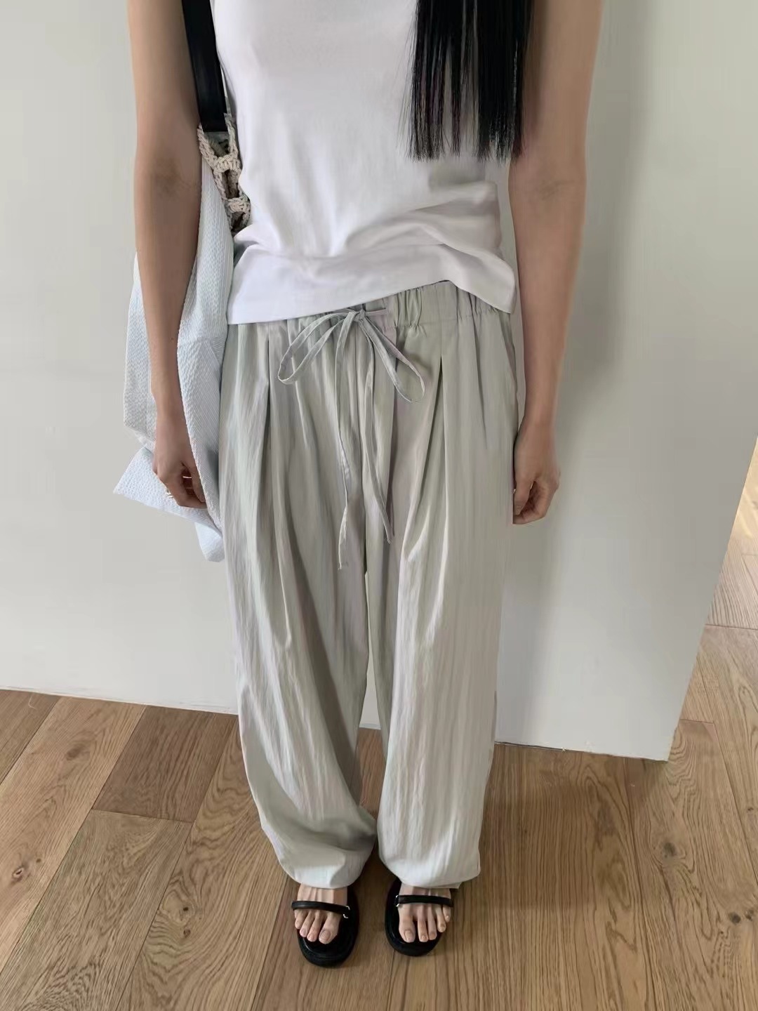 HANDER東大門代購女士新款人氣職業25春夏熱賣時尚真品休閑褲HANDER休閑褲