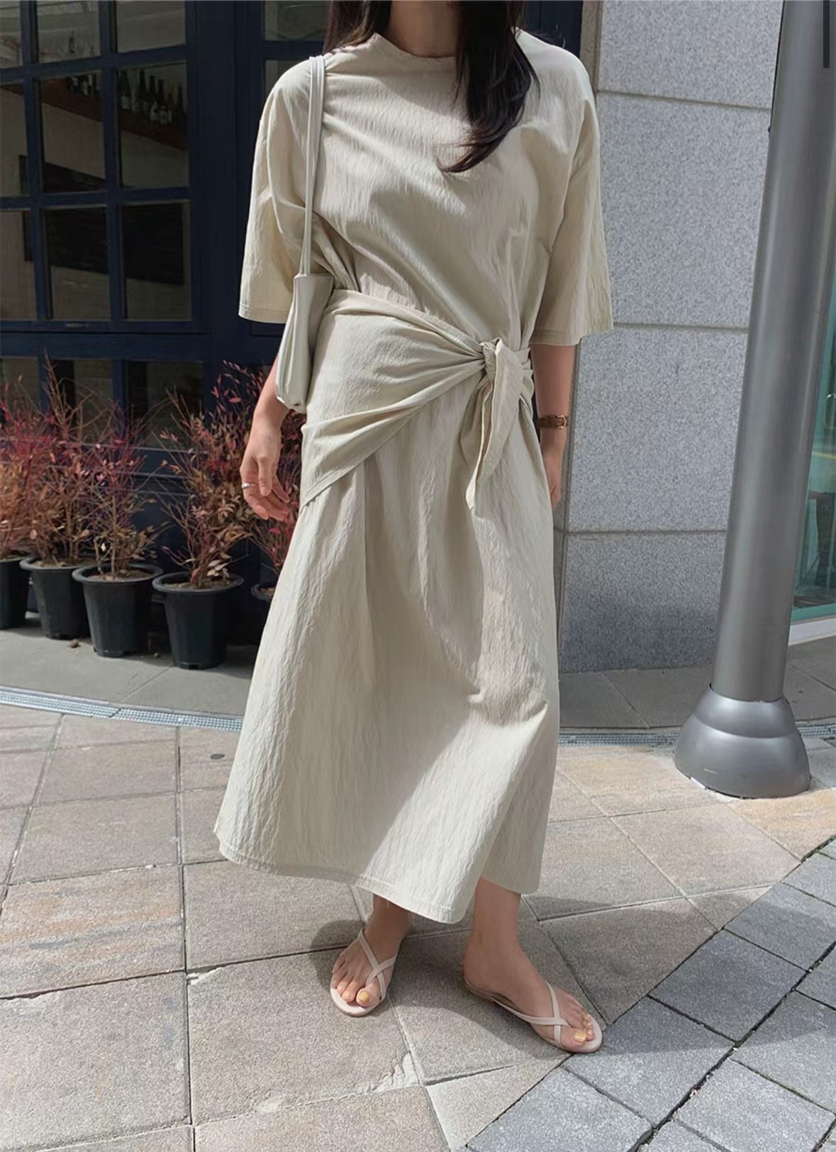 LENEUF東大門代購女士新款25春夏推薦職業人氣真品時尚連衣裙LENEUF連衣裙