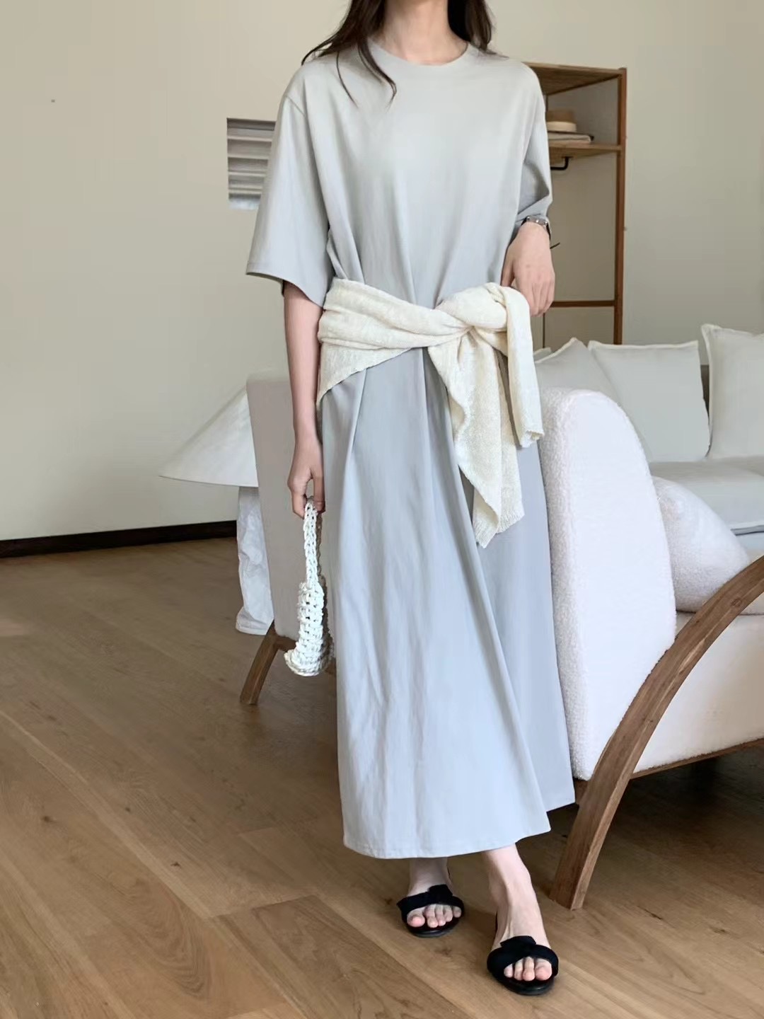 LENEUF韓國直郵女裝新品25春夏人氣休閑真品職業熱賣連衣裙LENEUF連衣裙