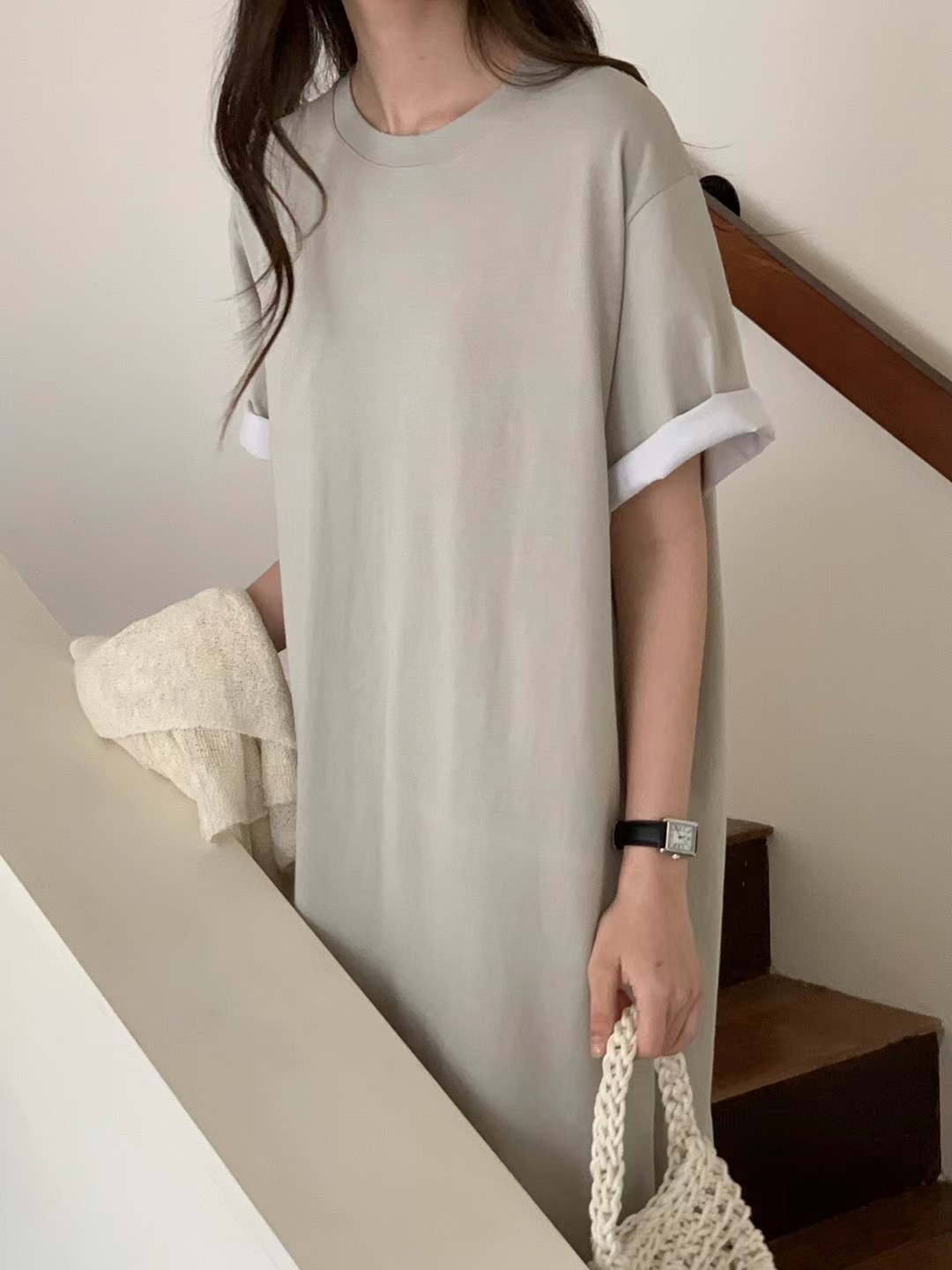 LENEUF韓國直郵女裝新品25春夏人氣休閑真品職業熱賣連衣裙LENEUF連衣裙