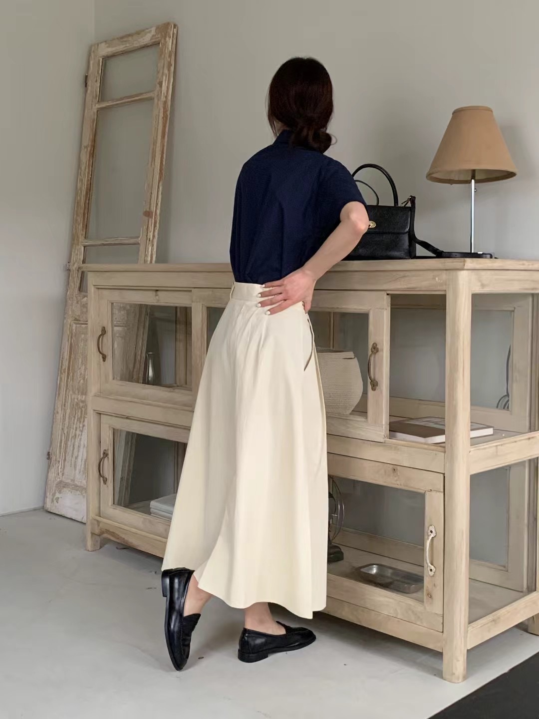 LENEUF東大門實拍女裝新款時尚25春夏推薦真品休閑襯衫蕾絲衫LENEUF襯衫/蕾絲衫