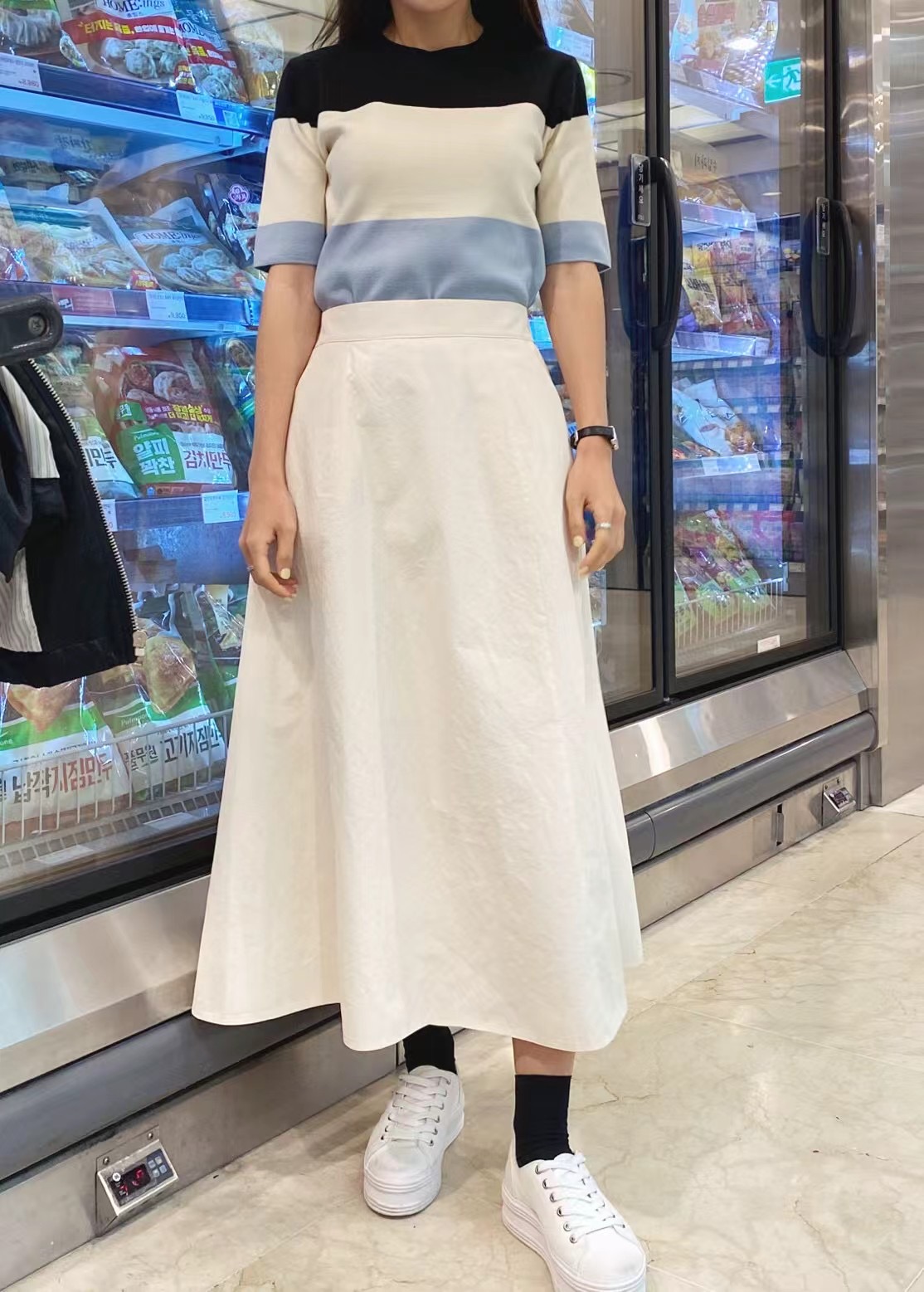 LENEUF韓國直郵女裝新品熱賣推薦時尚休閑真品25春夏針織衫LENEUF針織衫