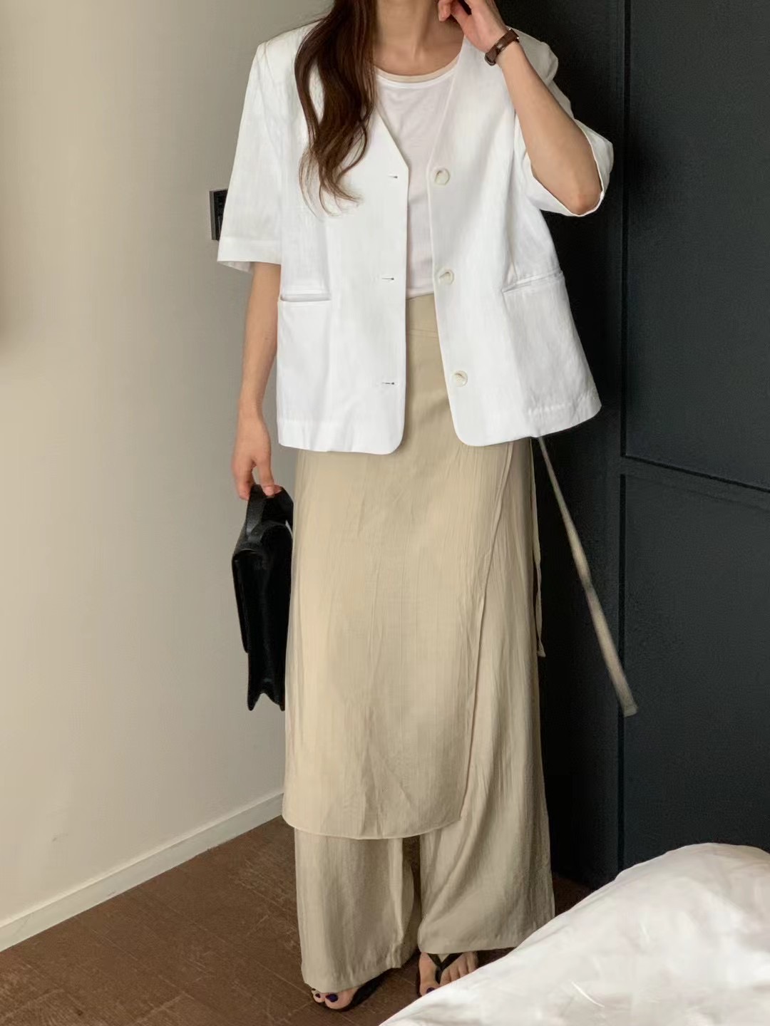 LENEUF韓國直郵女士新款真品休閑熱賣推薦時尚25春夏人氣裙褲LENEUF裙褲