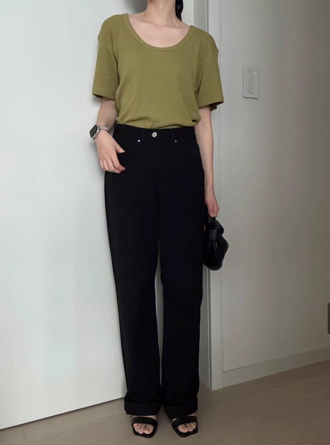 LENEUF韓國代購女裝新款休閑真品推薦職業人氣熱賣時尚休閑褲LENEUF休閑褲