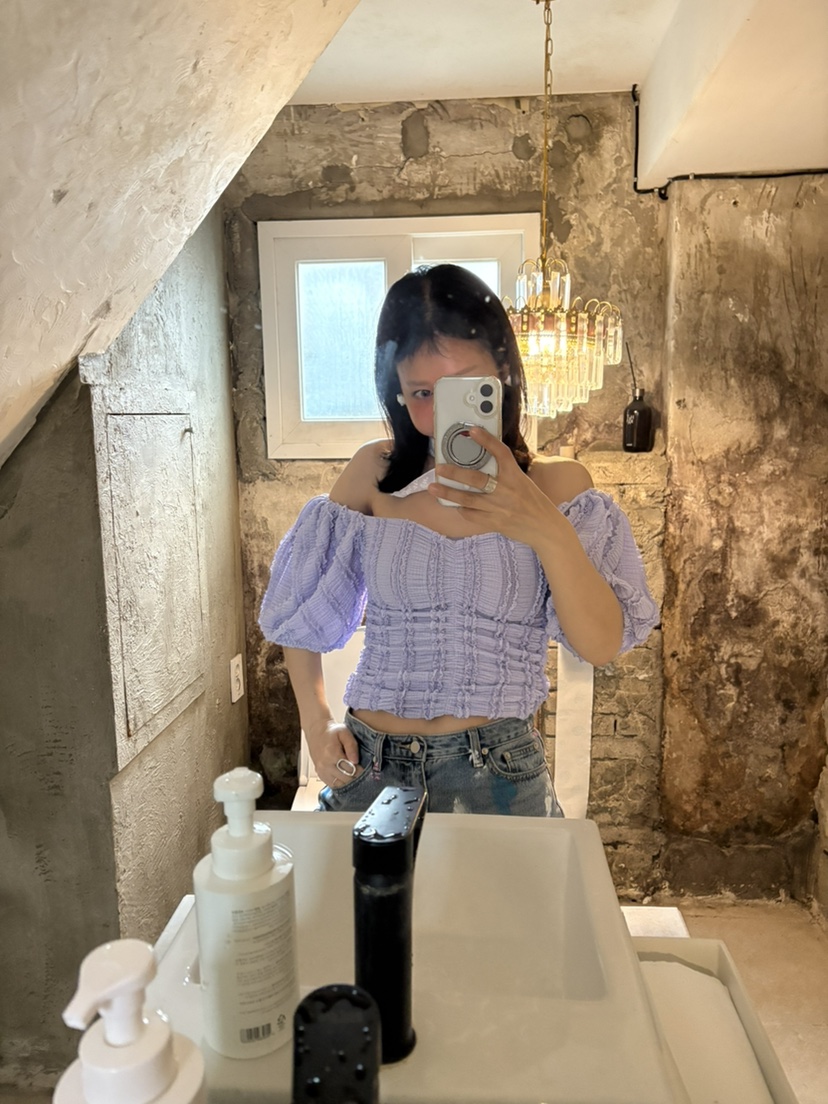 PLATFORM-L韓國㊣直郵東大門代購女裝新款熱賣25春夏襯衫蕾絲衫PLATFORM襯衫/蕾絲衫