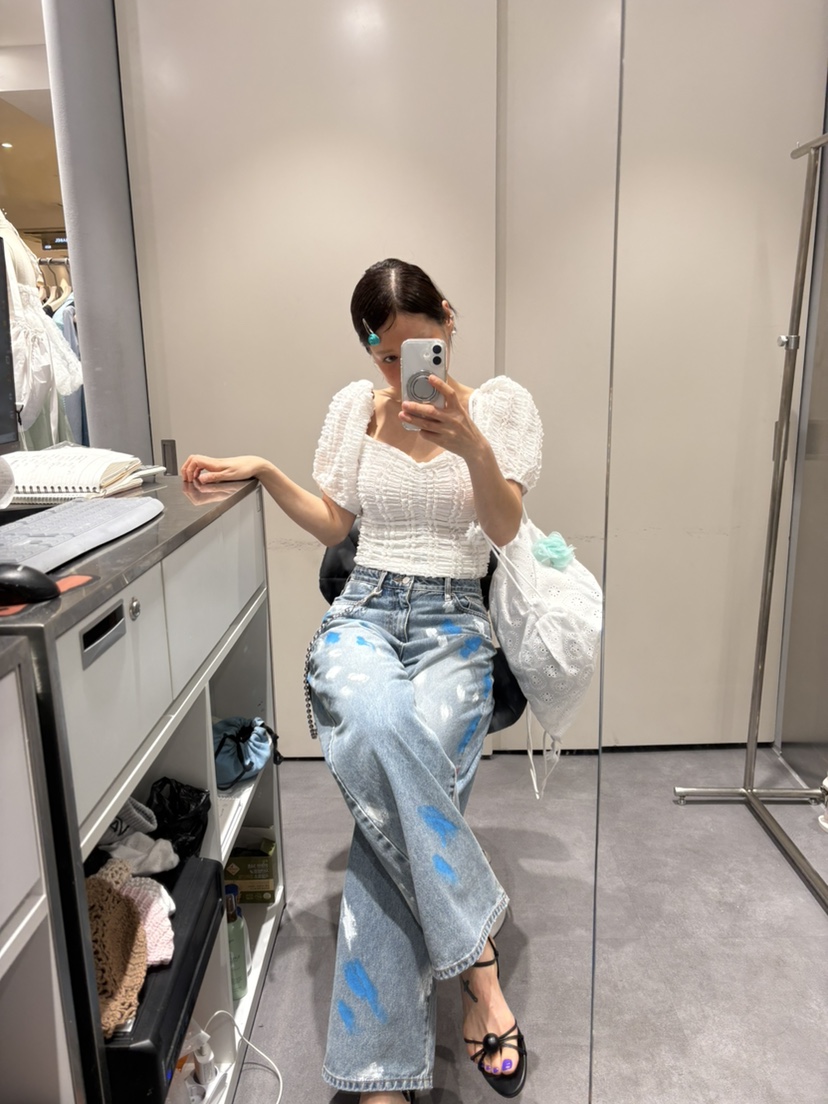 PLATFORM-L韓國㊣直郵東大門代購女裝新款熱賣25春夏襯衫蕾絲衫PLATFORM襯衫/蕾絲衫