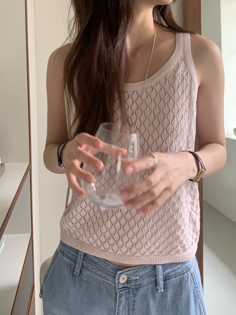 BAKING POWDER韓國直郵女士新品熱賣25春夏休閑人氣吊帶背心BAKING POWDER吊帶/背心