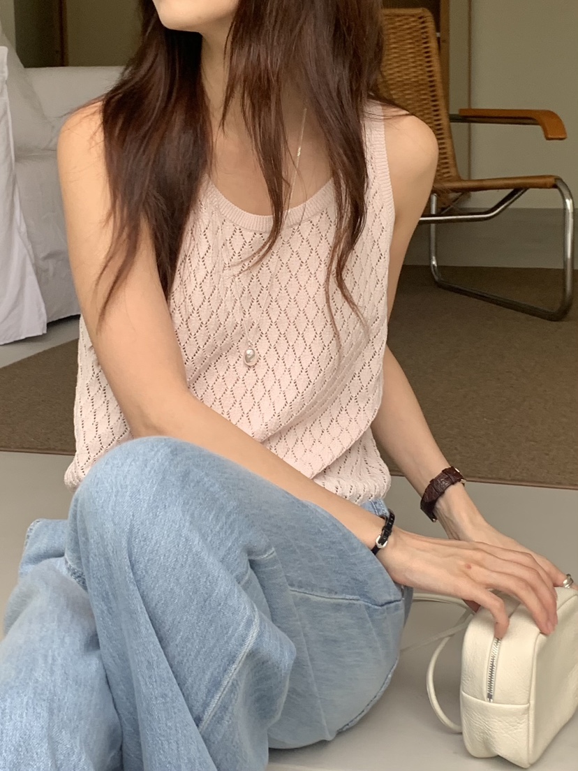 BAKING POWDER韓國直郵女士新品熱賣25春夏休閑人氣吊帶背心BAKING POWDER吊帶/背心