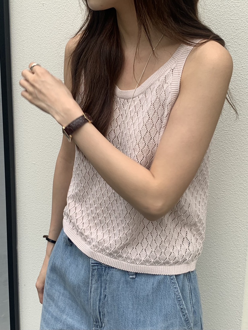 BAKING POWDER韓國直郵女士新品熱賣25春夏休閑人氣吊帶背心BAKING POWDER吊帶/背心