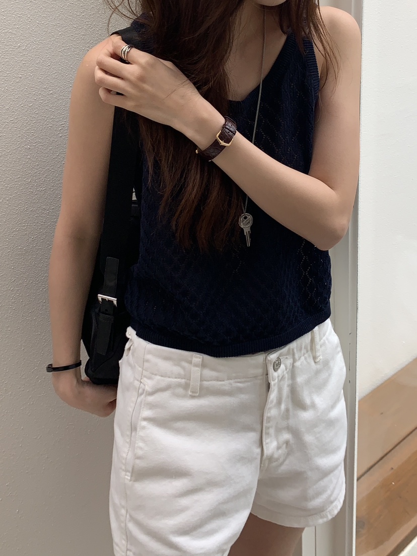 BAKING POWDER韓國直郵女士新品熱賣25春夏休閑人氣吊帶背心BAKING POWDER吊帶/背心